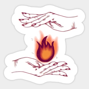 Magic Fingers Sticker